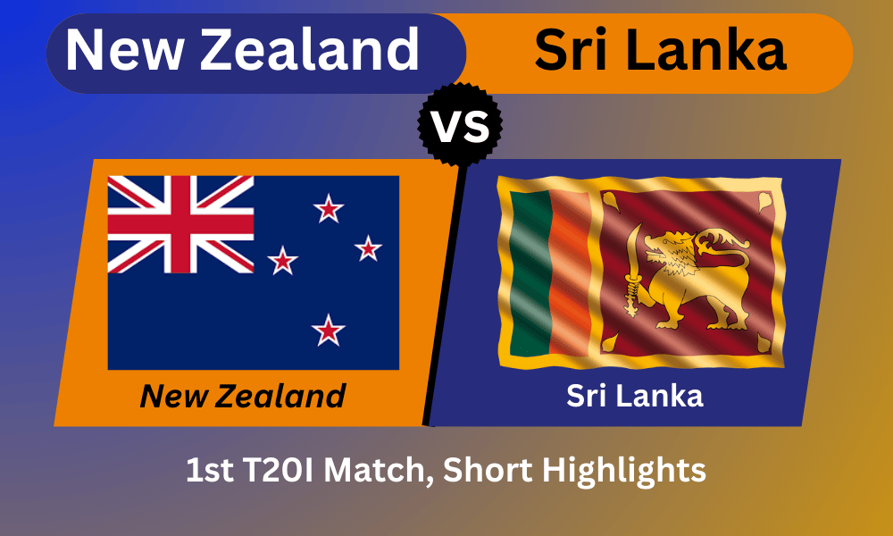 New Zealand vs Sri Lanka