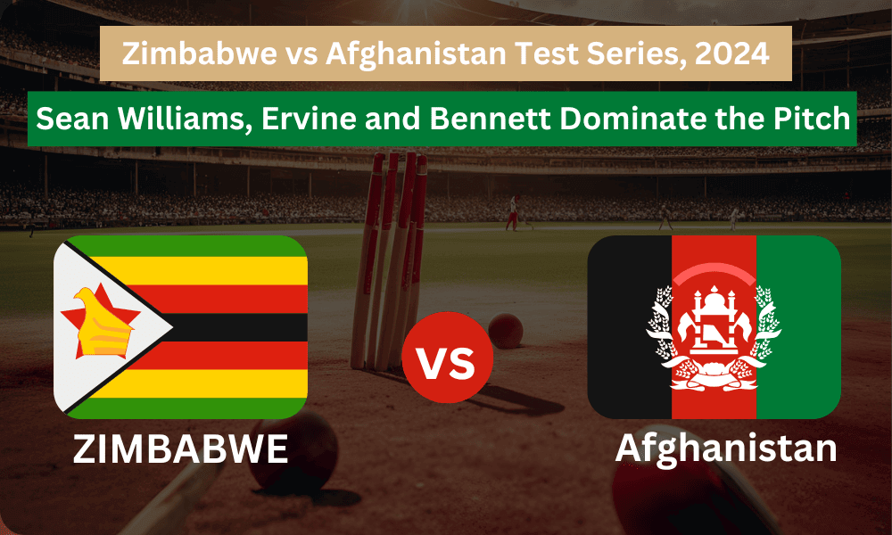 Zimbabwe vs Afghanistan test series, 2024