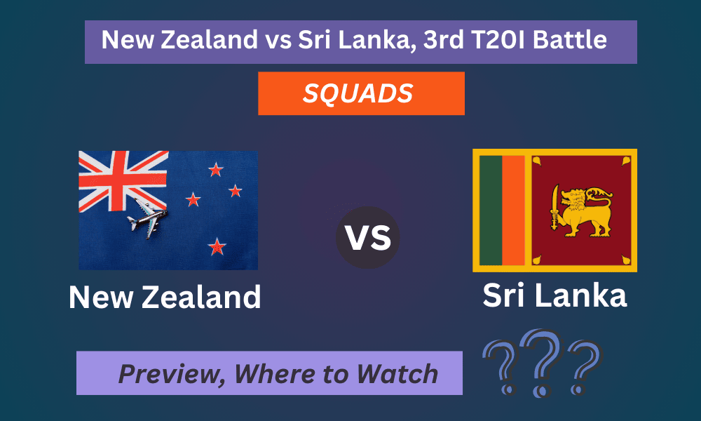 New Zealand vs Sri Lanka 3rd T20