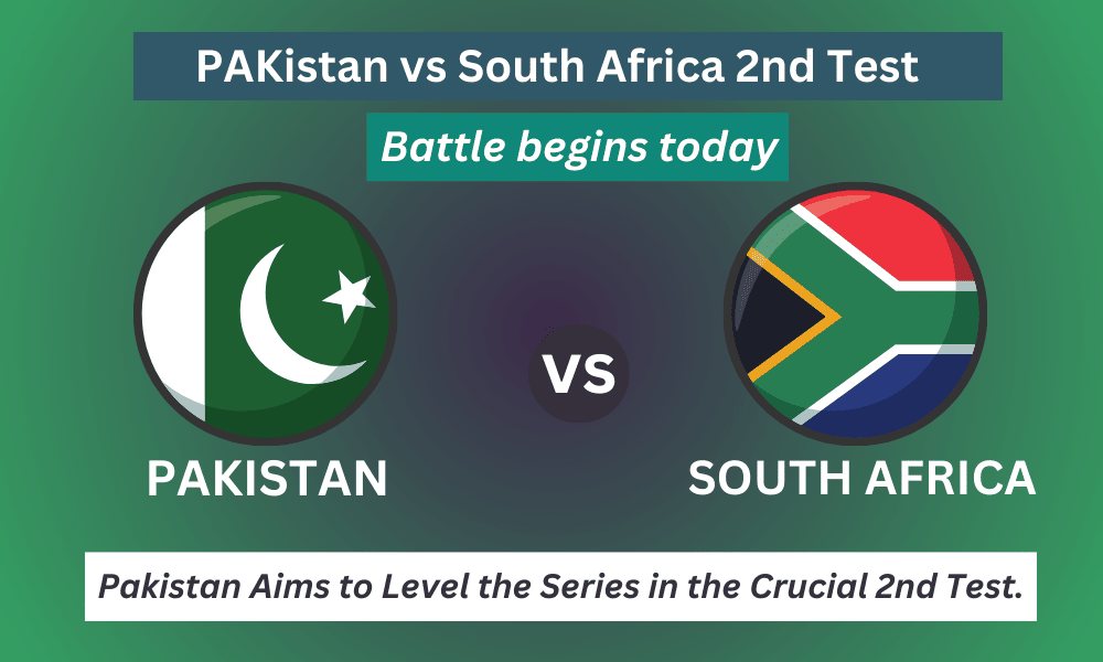 Pakistan vs South Africa 2nd Test