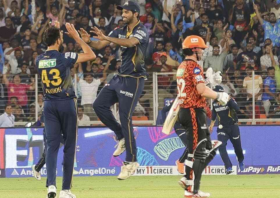 GT VS SRH: Gujarat Outshines Sunrisers by 38 Runs